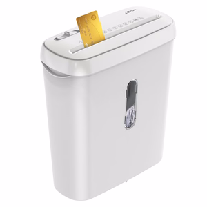 Media-Tech White Shredder MT223 – dokumentų ir mokėjimo kortelių smulkintuvas