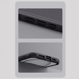 Nillkin Super Frosted Shield Pro Magnetinis dėklas telefonui iPhone 16 - juodas