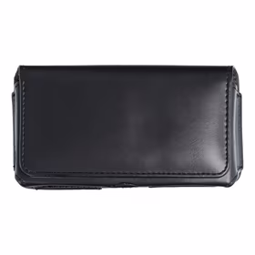 Horizontalus universalus dėklas CLASSIC 100A modelis 10 (Iphone X / Samsung S5/S7/A5/J5/Xcover 3 / Huawei P8 Lite) juodas