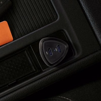 FORCELL CARBON automobilinis įkroviklis Type C 3.0 PD20W + Type C 3.0 PD20W CC50-2C juodas (Iš viso 40W)