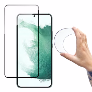 Wozinsky pilnas padengimas Flexi Nano stiklo plėvelė grūdintas stiklas su rėmeliu Samsung Galaxy S22 skaidrus