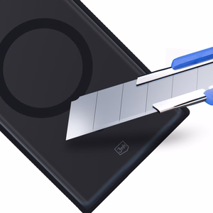 3mk dūminis magnetinis dėklas telefonui su MagSafe Samsung Galaxy S24 Ultra - pusiau skaidrus