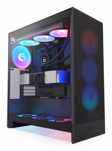 NZXT H7 Flow RGB „Midi Tower“ Juoda