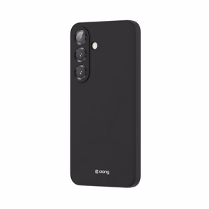 Crong Color Cover dėklas, skirtas Samsung Galaxy S25+, juodas