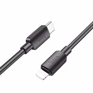 USB kabelis Hoco X96 "USB-C (Type-C) to Lightning" (20W) 1m juodas