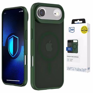 Чехол 3mk Smoke MagCase для iPhone Air — зелёный
