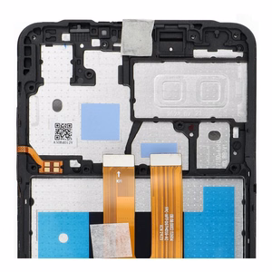ServicePack LCD ekranas SAMSUNG A06 A065 GH81-26440A juodas