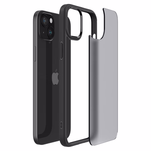 Spigen Ultra Hybrid dėklas telefonui iPhone 15 Plus - Juodas