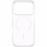 CARE by PanzerGlass Flagship Urban Explorer dėklas telefonui su baltu magnetiniu MagSafe, skirtas iPhone 17 Pro – skaidrus su blizgučiais