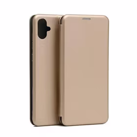 Beline Knygutės tipo dėklas Samsung A05 auksinis