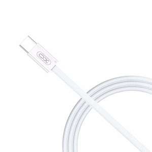 XO kabelis NB-Q260A PD USB-C - USB-C 1m baltas 60W