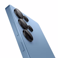 Spigen Optik Pro GLAS.TR EZ FIT 2-jų rinkinys Kameros dangtelis Samsung Galaxy S25 Ultra - juodas