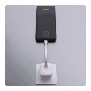 Išorinė baterija Dudao K10Pro juoda 20000mAh (QC3.0)
