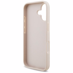 Guess 4G Didelio Logotipo Dėklas telefonui iPhone 17 - rožinė