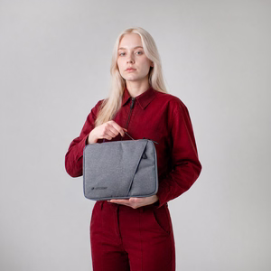 Wozinsky WTNP-11G 10-11" Laptop Bag with Retractable Handle - Gray
