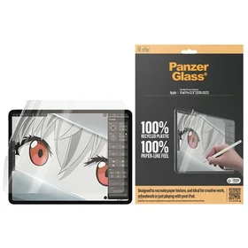 Antibakterinė PanzerGlass GraphicPaper plėvelė su atspindžių filtru iPad Pro 12.9" 2018 / 2020 / 2021 / 2022