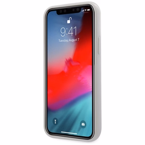 Guess Marmurinis dėklas telefonui iPhone 12 mini 5.4" - baltas