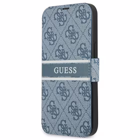 Guess 4G Stripe dėklas telefonui iPhone 13 Pro / 13 6.1" – mėlynas