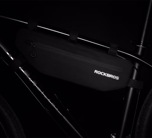 Rockbros AS-043 Velcro dviračio krepšys, 3l - juodas