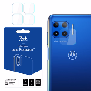 Hibridinis stiklas 3MK Hibridinis stiklas kameros MOTOROLA MOTO G 5G PLUS skirtas kamerai 4 vnt.