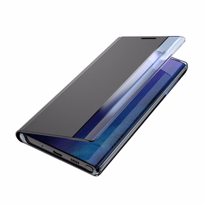 Sleep Case knygos tipo dėklas su išmaniu langu iPhone 13 Pro Max rožinis