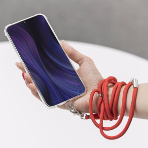 Universalus kaklo dirželis telefonams mėtų spalvos