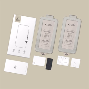 Grūdintas stiklas TECH-PROTECT Quick SET+ 2-PACK GALAXY S26+ Plus juodas