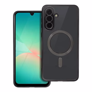 Чехол для Samsung A56 Electro Mag Cover совместимый с MagSafe чёрный