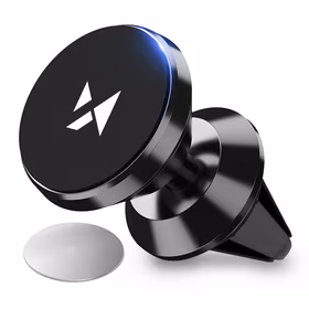 Automobilinis universalus telefono laikiklis Wozinsky WMH-04 tvirtinamas ant ventiliacijos grotelių, magnetinis, juodas