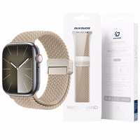 DUX DUCIS MIXTURE PRO elastinė pyninė juosta Apple Watch 38/40/41 mm šviesiai smėlinė