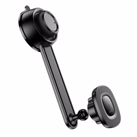 Automobilio telefono laikiklis indukcinis Hoco 15W centrinė konsolė HW31 juodas