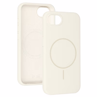 Magnetinis plonas silikoninis dėklas Iphone 16e akmens spalva