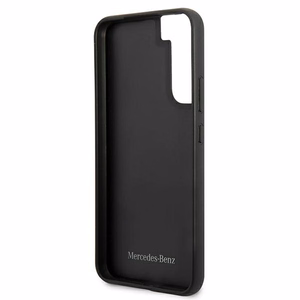 Mercedes odinis Stars Pattern dėklas Samsung Galaxy S22+ - juodas