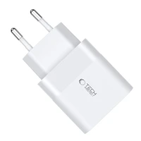 Tech-Protect C30W įkroviklis USB-C PD 30W / USB-A QC 3.0 - baltas
