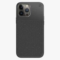 ATOM STUDIOS dėklas SPLIT WOOD FIBRE MAGSAFE IPHONE 13 PRO MAX juodas