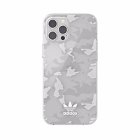 Adidas OR SnapCase Camo dėklas telefonui iPhone 12 Pro Max - skaidrus