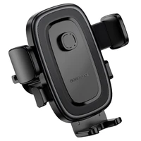 Borofone automobilinis laikiklis BH131 Follower prie ventiliacijos juodas