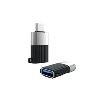 XO adapteris NB149-F USB - USB-C juodas OTG