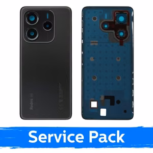 Galinis dangtelis skirtas Xiaomi Redmi Note 14 5G / Midnight Black / (Service Pack)