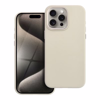 Dėklas skirtas iPhone 15 PRO MAX Forcell F-Protect Frame Premium suderinamas su Magsafe senovinė balta