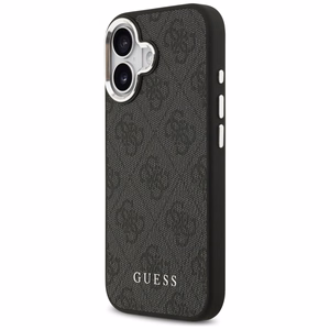 Guess 4G Classic Logo MagSafe dėklas iPhone 17, juodas