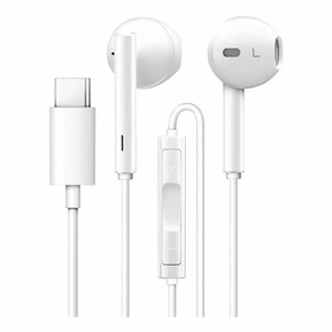 Laidinės ausinės Type C Huawei CM33 be pakuotės baltos