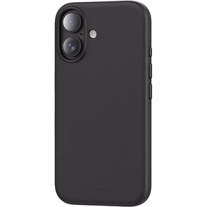 Benks magnetinis Vita Pro silikoninis dėklas telefonui, skirtas Iphone 16 Plus, juodas