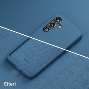 Etteri Silikoninis dėklas for Samsung Galaxy A17 5G tamsiai mėlynas