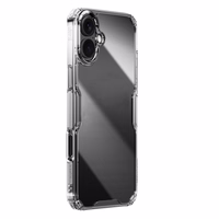 Nillkin Nature Pro dėklas telefonui iPhone 16 - permatomas ir baltas