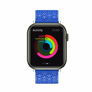 Dirželis Y apyrankė Apple Watch 42/44/45 mm - mėlyna