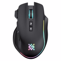 PELĖ DEFENDER GM-213 THUNDER RF 1600dpi 8P juoda