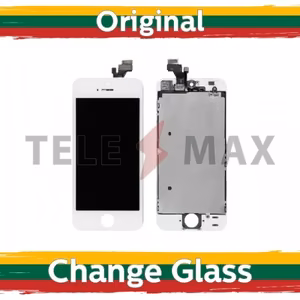 Ekranas skirtas iPhone 5G baltas (Atnaujintas: Telemax)