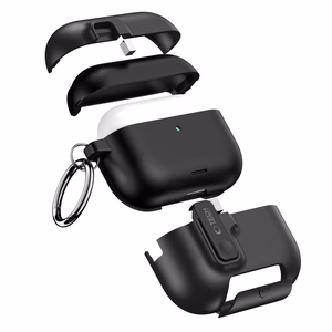Tech-Protect Slim Hook dėklas AirPods Pro 3 juodas