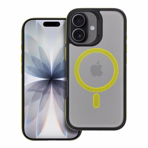 Dėklas NEO, skirtas IPHONE 17, suderinamas su MagSafe, geltonas